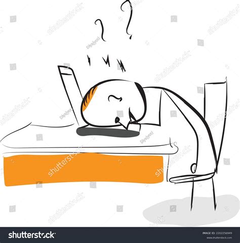 Alleviating Alert Fatigue Cartoon Design Stock Vector (Royalty Free ...