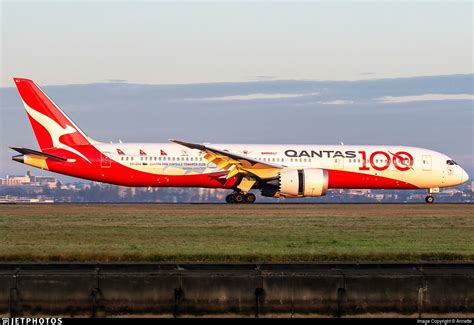 Jetphotos On Twitter Qantas’ 100th Anniversary Special Livery 787 Landing In Sydney