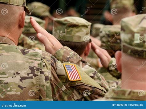 US Soldier Salute. US Army. US Troops Editorial Image - Image of russia ...