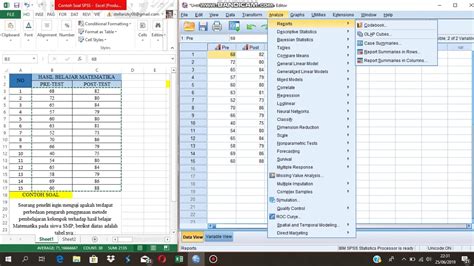 Contoh Soal Uji Tanda Statistik Non Parametrik Lembar Edu