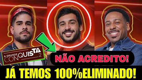 ENQUETE UOL JÁ MOSTRA 100 O ELIMINADO A GRANDE CONQUISTA 2 LUCAS