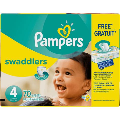 Pampers Swaddlers Size 4 Diapers 70 ct Box | Stuffing | Foodtown