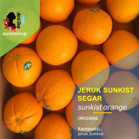 Jual Jeruk Sunkist Segar Kg Shopee Indonesia