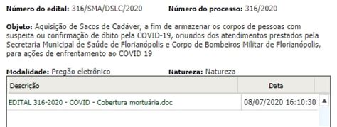 Florian Polis Abre Edital Para Comprar Sacos De Cad Ver Para