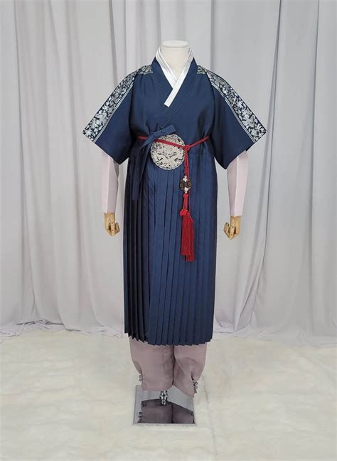 Man Hanbok Male Korea Traditional Clothes Set Traditional ...