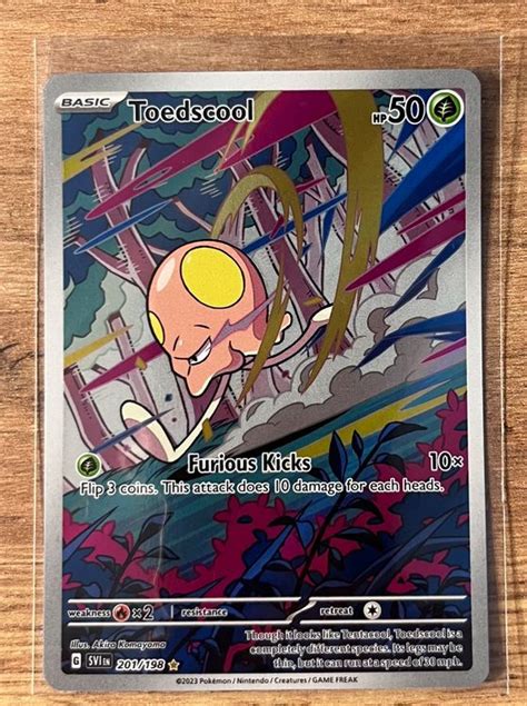 Toedscool ILLUSTRATION RARE 201 198 Pokemon Scarlet Violet Kaufen Auf