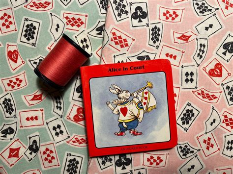 Wonderland Playing Cards Sold by the Half Yard - Etsy