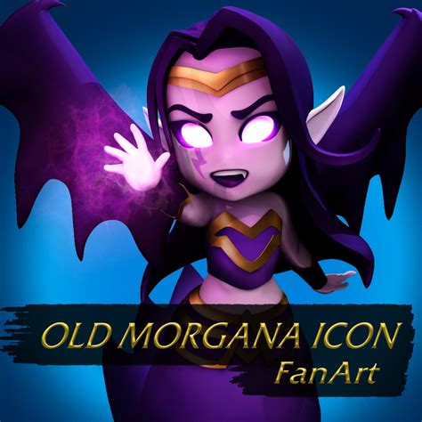 Artstation Old Morgana Icon League Of Legends Fan Art