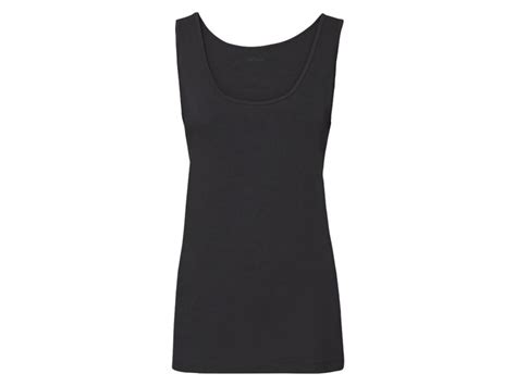 Женская майка Esmara широкие майки 1шт - Размер 3XL Цвет черный