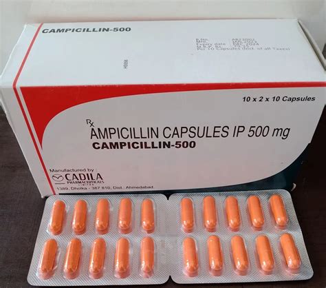 Campicillin Ampicillin Mg Tablet At Rs Stripe Ampicillin In