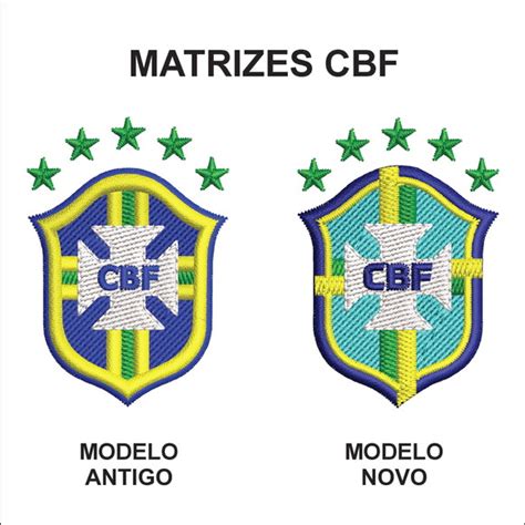 Mb029 Matriz Brasão Logo Cbf Seleção Brasileira Elo7