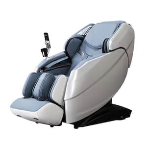 Titan Bliss Series Taupe Faux Leather Reclining Massage Chair With Air