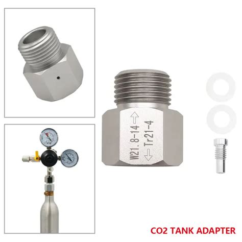 T Zu W Adapter Konverter Zum Co Zylinder F R Soda