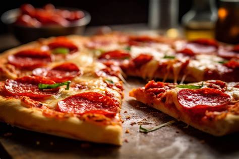 Yummy And Tasty Salami Pizza Diavola Close Up Free Stock Photo Picjumbo