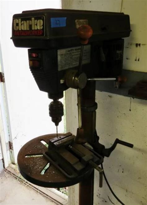 Auction Ohio Clarke Drill Press