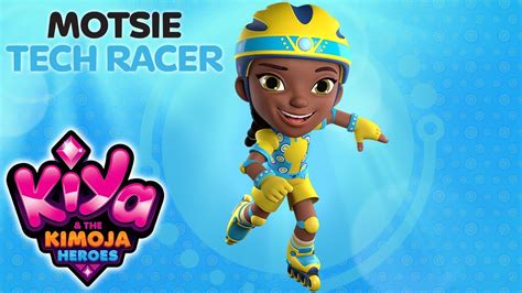 Motsie Tech Racer Kiya The Kimoja Heroes Trailer Disneyjr