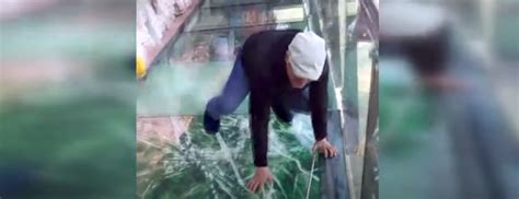 This 3,800-Foot-High Glass Bridge Prank Is The Stuff Of Nightmares ...