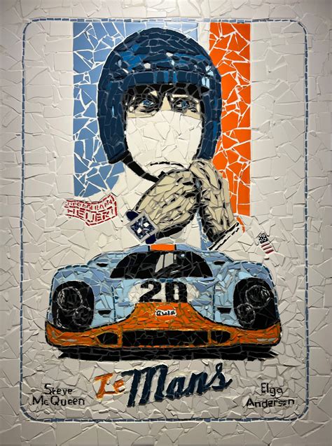 Le Mans Ceramic Mosaic Art