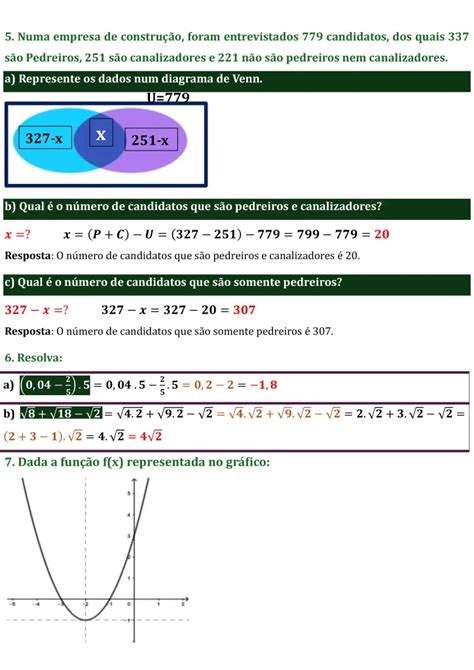 Resolução Do Exame De Matemática Da 10ª Classe 2021 1ª Chamada