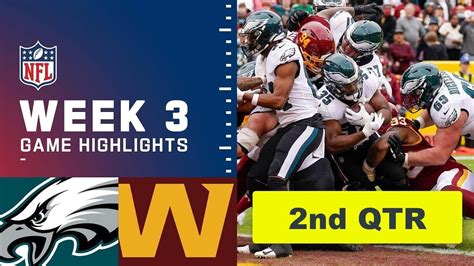 Washington Commanders Vs Philadelphia Eagles Full Highlights 2nd QTR