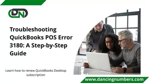 PPT Troubleshooting QuickBooks POS Error 3180 A Step By Step Guide