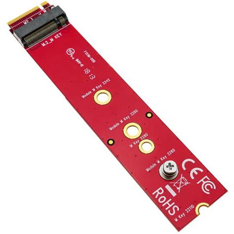 Converter module socket M.2 NGFF M-Key to SSD SATA PCIe-NVMe card ...