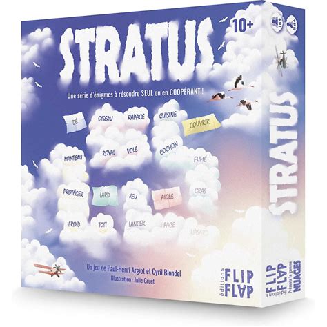 Stratus Flip Flap Editions Jeu De Soci T Enfants Jeu De Langage