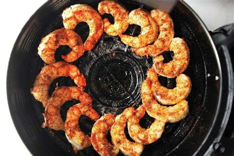 10 Minute Argentine Red Shrimp In The Air Fryer