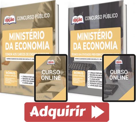 Apostilas De Estudo Processo Seletivo Minist Rio Da Economia Me