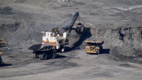 excavator open pit mine Stock Footage Video (100% Royalty-free) 3561140 ...