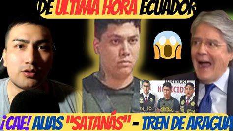 Cae Alias Satan S En Ecuador L Der Del Tren De Aragua Lasso Dir