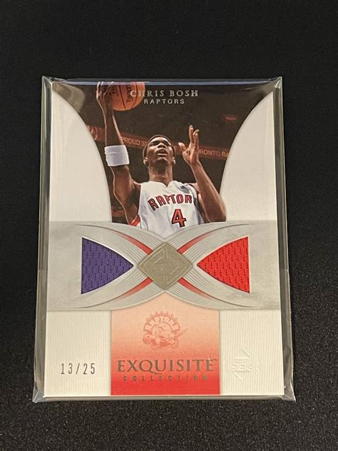 Chris Bosh Upper Deck Exquisite Collection Jersey