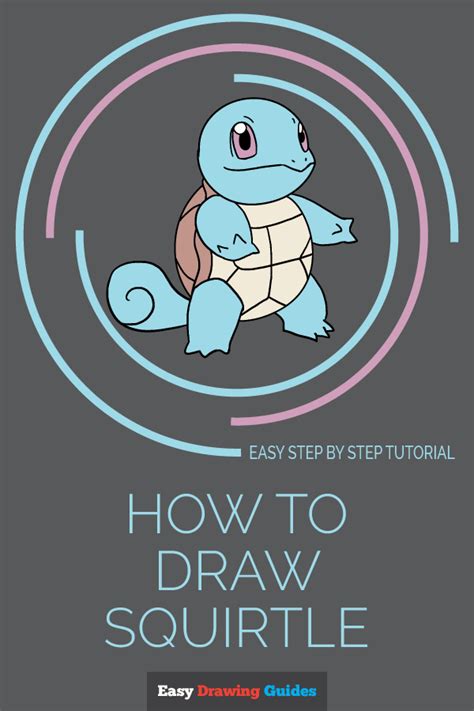 How To Draw Squirtle Pokémon Really Easy Drawing Tutorial