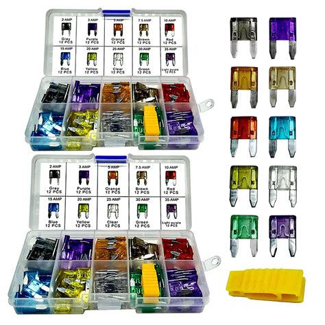 Amazon MuHize Car Fuse Mini Upgraded 240 PCS Mini Fuses