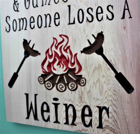 Funny Signs Outdoor Signs Campsite Signs Fire Pit Signs | Etsy