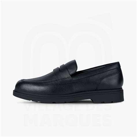 Geox Mocassins En Cuir Spherica Ec1 Homme Madina