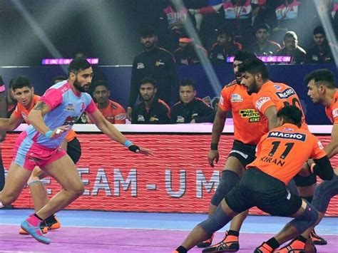 Pkl Arjun Deshwal Shines As Jaipur Pink Panthers Beat U Mumba News18