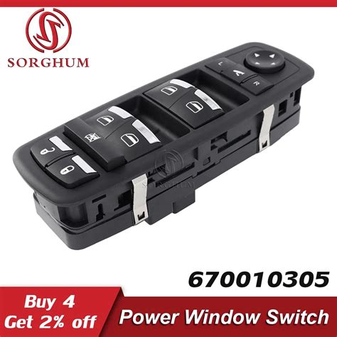 Sorghum 670010305 670097037 670025406 Driver Electric Power Window