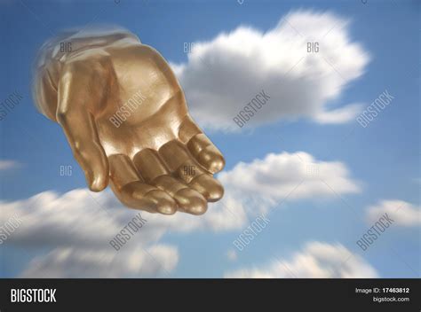 God S Hand Reaching Out Of The Sky Stock Photo Stock Images Bigstock