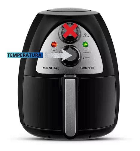 Botão Temperatura Fritadeira Air fryer Mondial Af 01 à venda em Porto