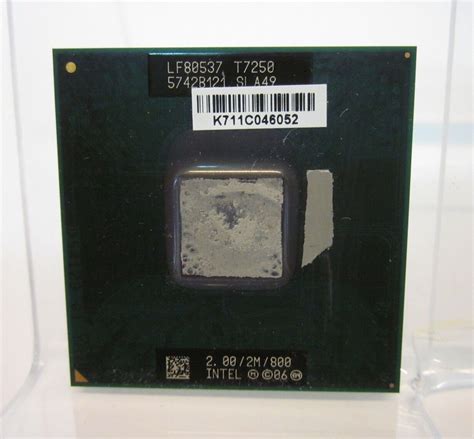 Procesador Intel Core Duo T Sla Ghz Socket P Mhz Ebay