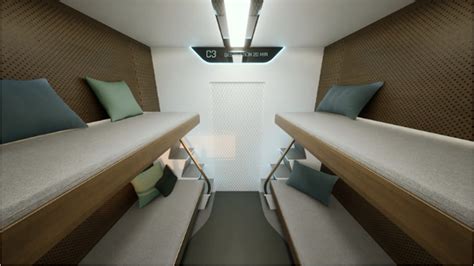 Interior Concept of Vande Bharat Train Sleeping Cars - Railway Supply