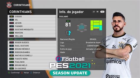 Patch Bmpes Todas As Faces Dos Jogadores Do Corinthians Pes