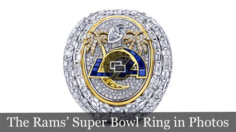 The Los Angeles Rams Unveil Their Super Bowl LVI Rings