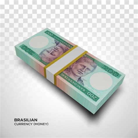 Premium Psd Brazilian Money Banknotes With Transparent Background Png