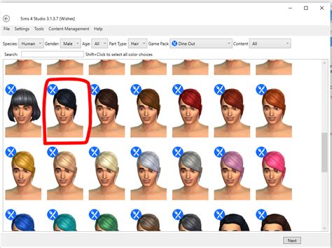 Sims 4 Guys Hair Base Game