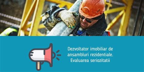 Dezvoltator Imobiliar De Ansambluri Rezidentiale Evaluarea Seriozitatii