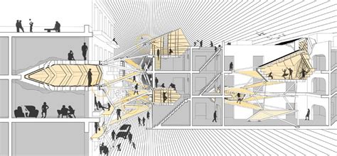 Section Perspective Study Inspiration, Perspective, Floor Plans ...