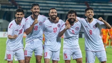 It S Lebanon Versus India In Saff Semifinal Football News Hindustan