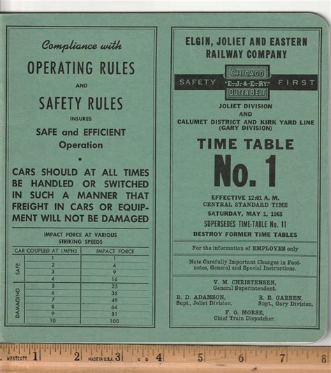 Elgin, Joliet and Eastern Railway 1965